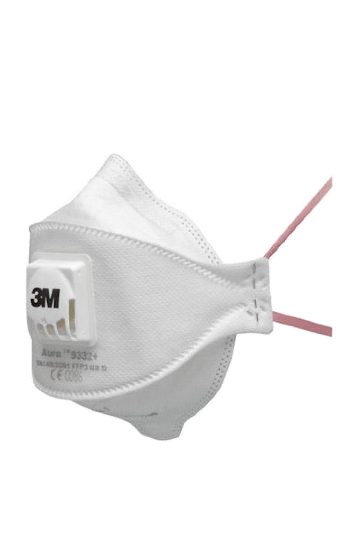 3M 9332+ FFP3 Ventilli Toz, Sis, Duman Maskesi