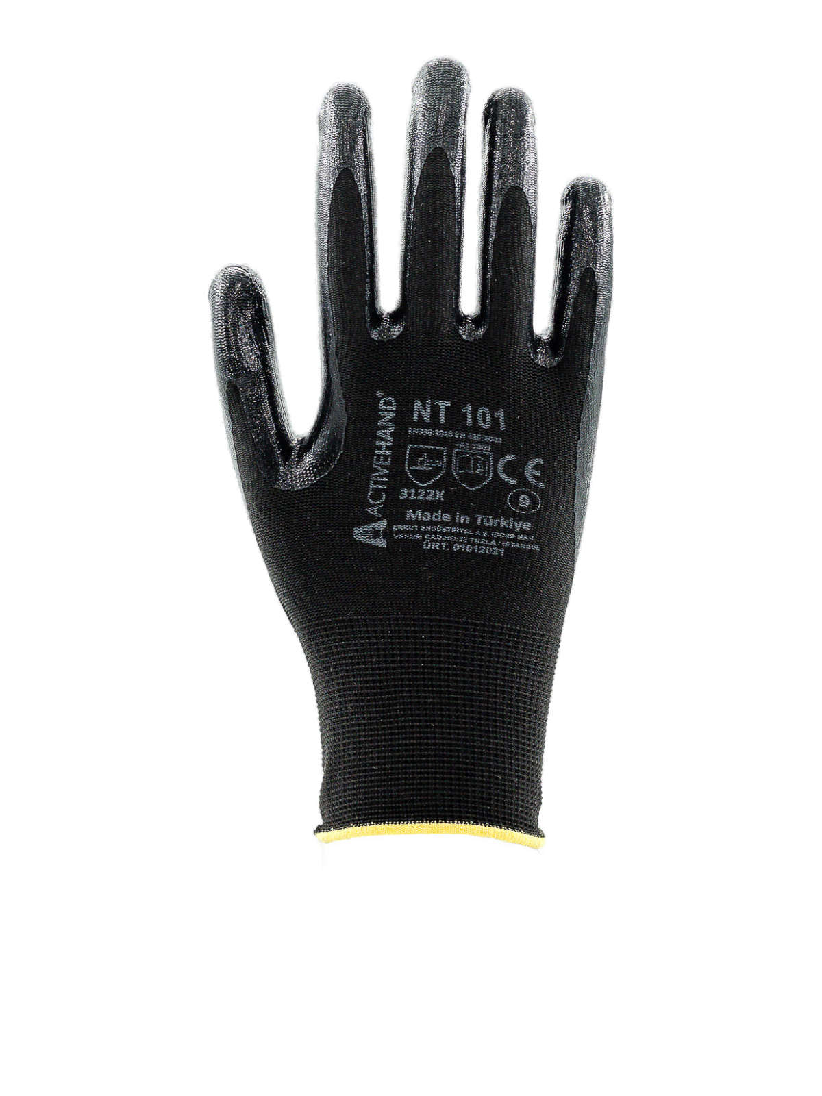 Activehand NT-101 Nitril Avuç İçi Kaplı Polyester İş Eldiveni