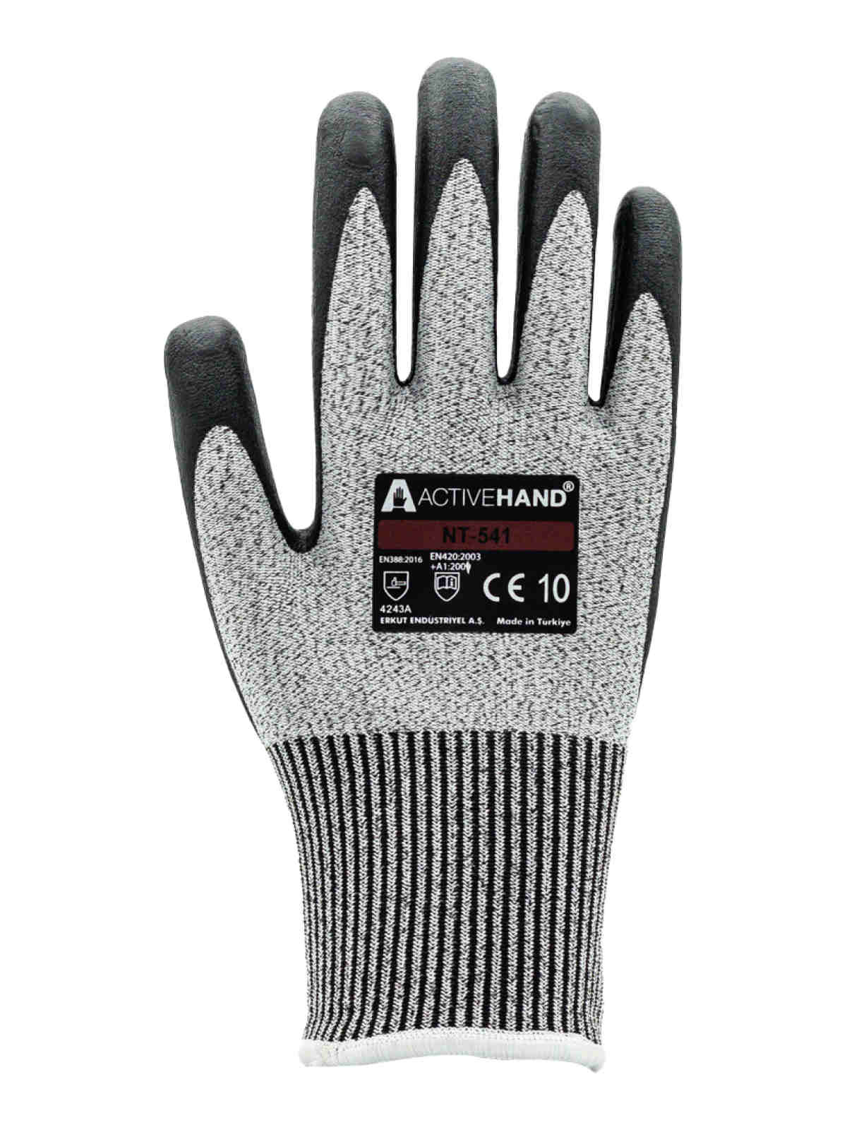 Activehand NT-541 Köpük Nitril Kaplı Kesilme Dirençli Eldiven