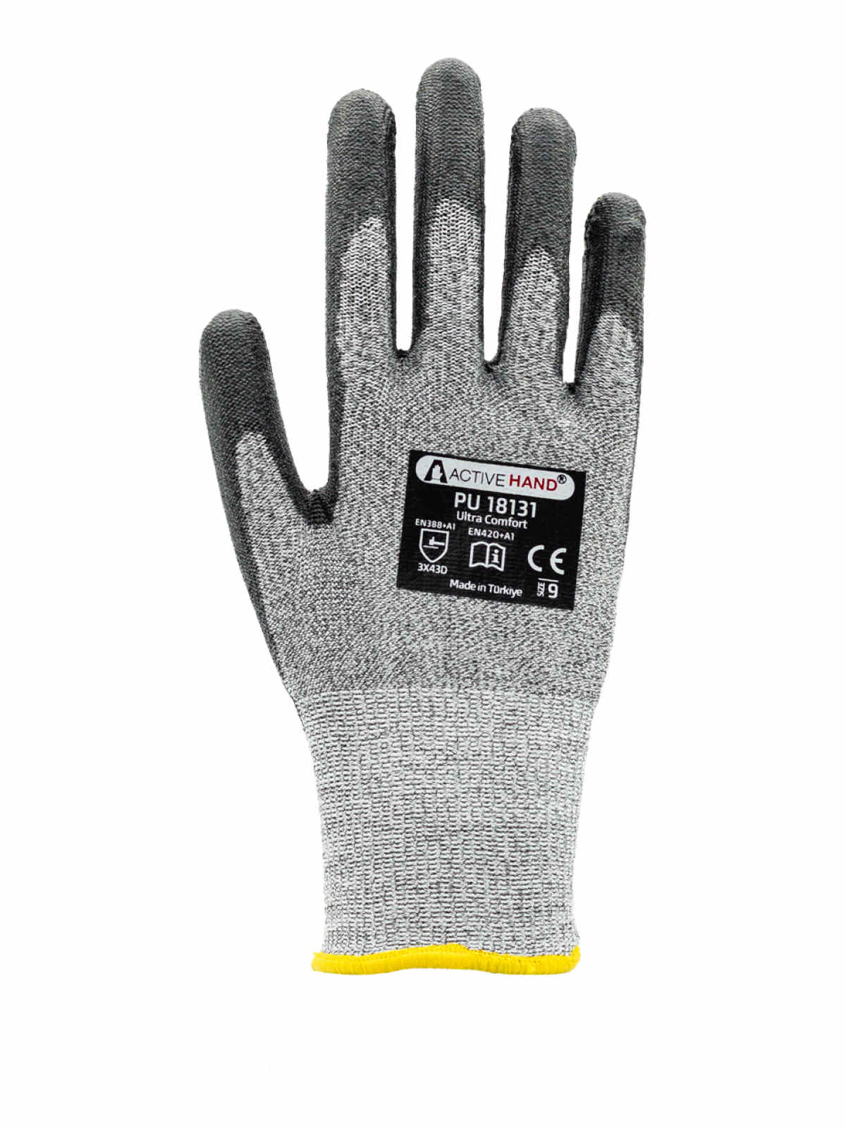 Activehand PU-18131 Üstün Performanslı PU Kaplı İş Eldiveni