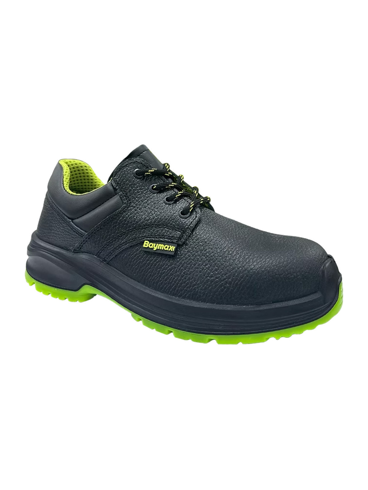 Baymax BX-02 S3 Deri Bağcıklı İş Güvenlik Ayakkabısı