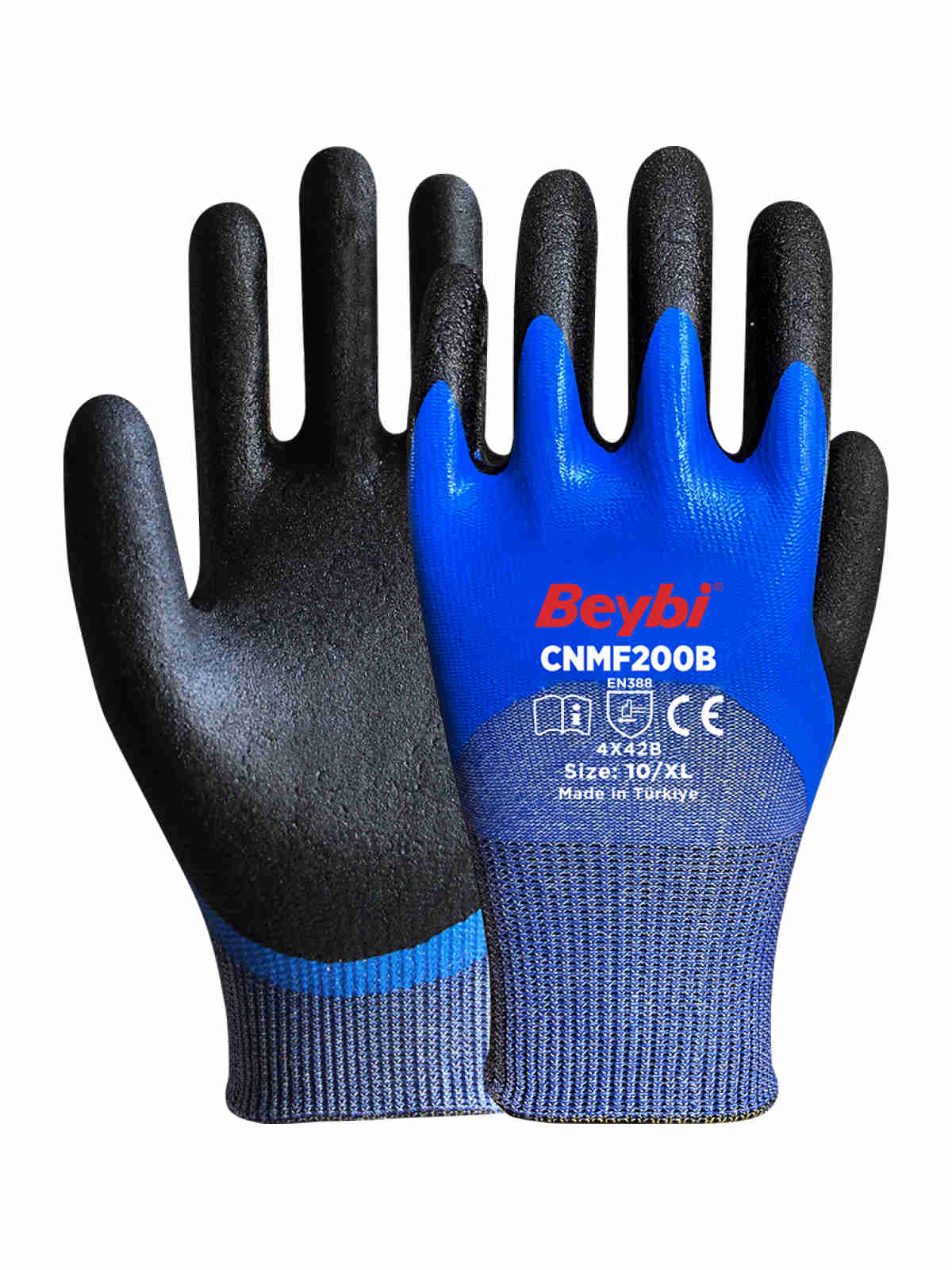 Beybi CNMF200B Kesilmeye Dayanıklı Nitril Kaplı Eldiven