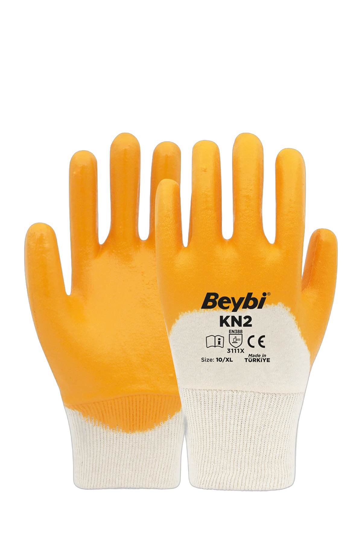 Beybi KN2 Pamuk Nitril Eldiven 10" - (12 Adet/Paket)