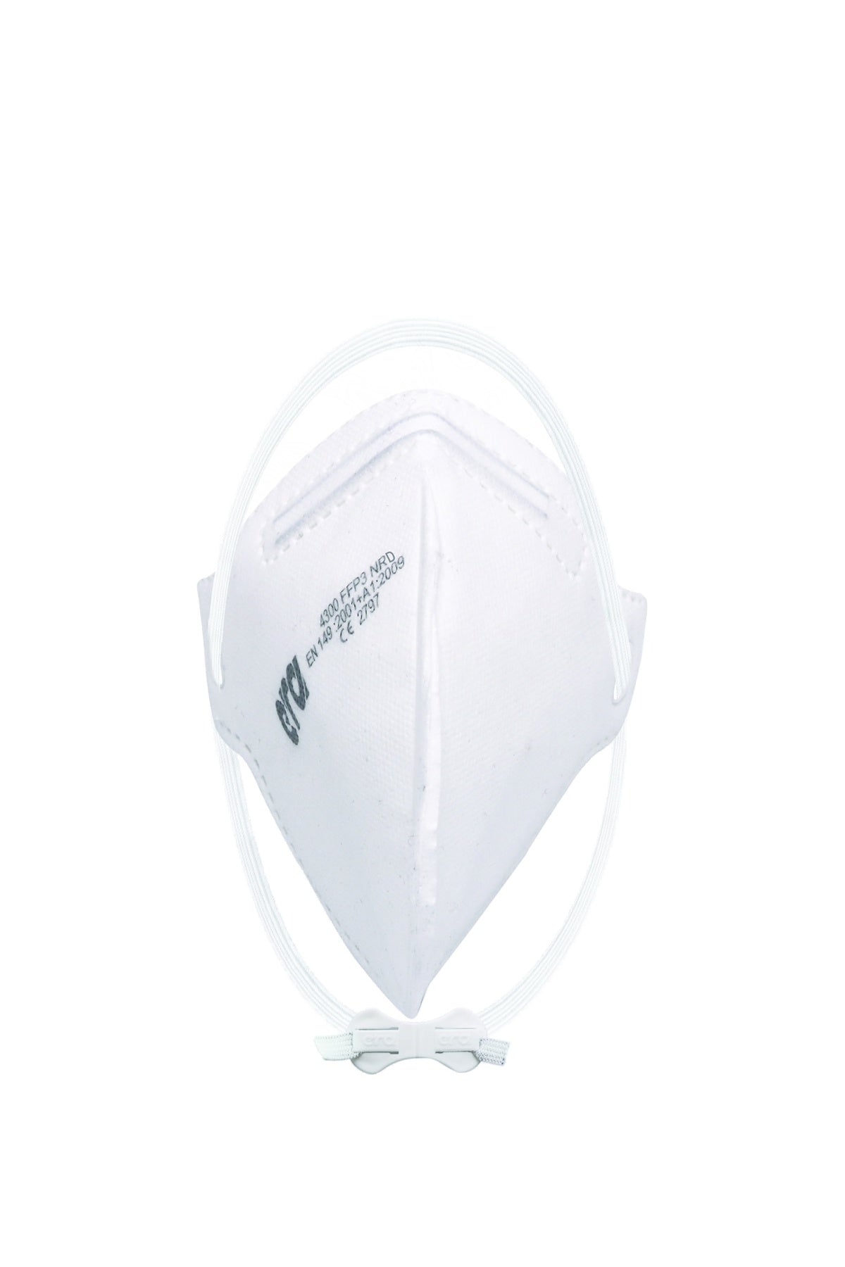 Era 4300 FFP3 NR D Ventilsiz Dikey Katlanır Toz Maskesi (25 Adet/Paket)