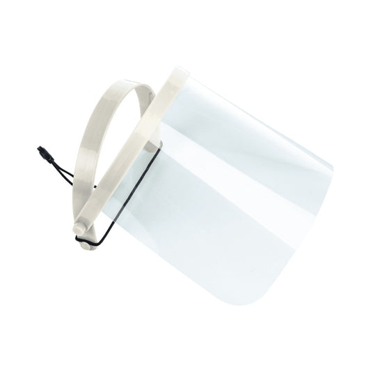 Forsafe Asetat Camlı Yüz Siperliği Beyaz