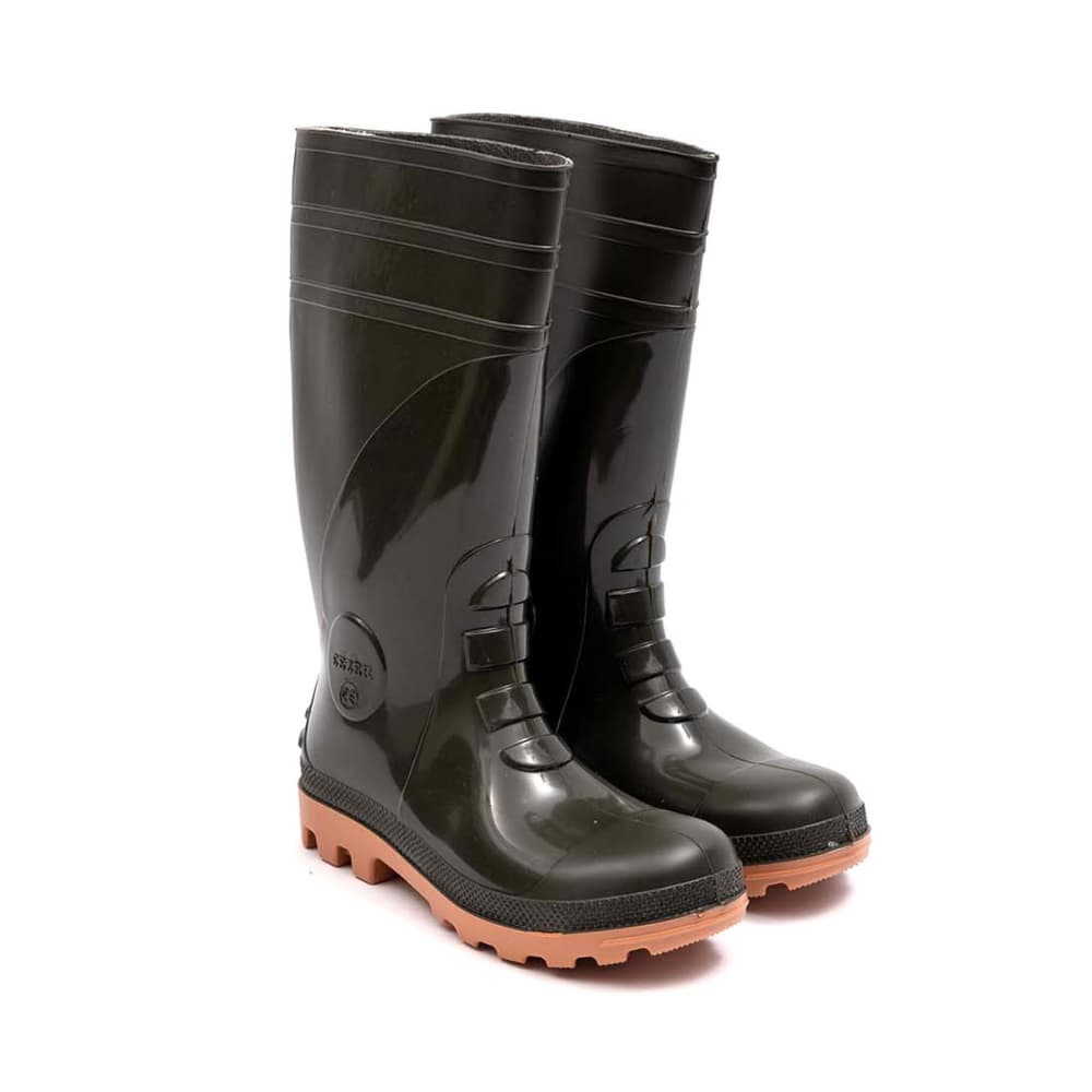 Gezer S4 PVC Uzun İş Çizmesi Haki