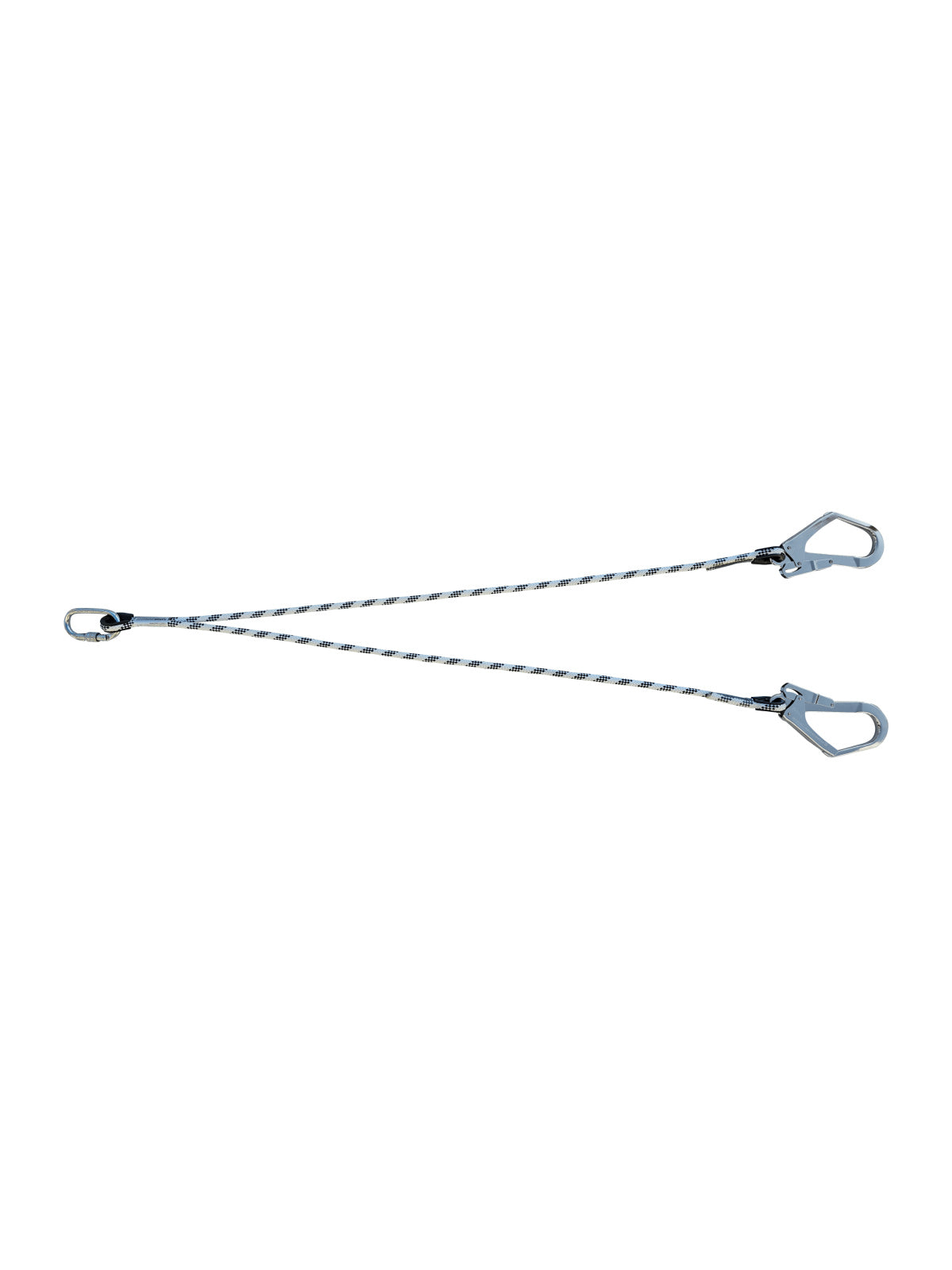 Karam KI231 Çift Kollu Statik Halatlı Lanyard Büyük Kancalı