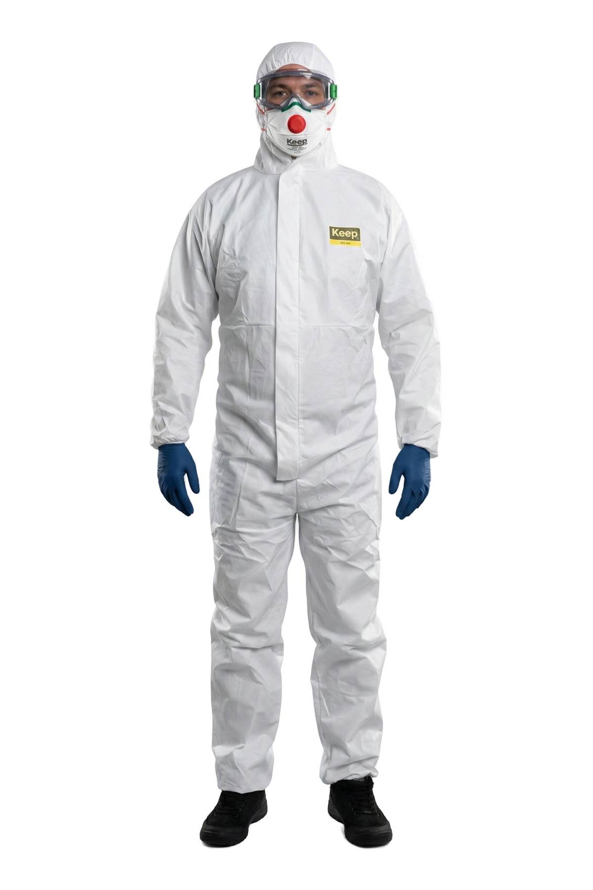 Keep Coverall Lamine Kimyasal Tek Kullanımlık Tulum (Tip 5/6)