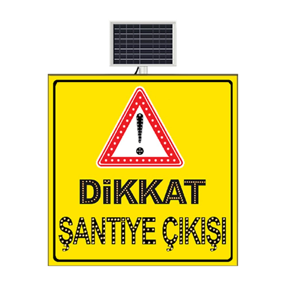 MFK 9644 Dikkat Şantiye Çıkışı