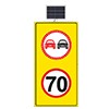 MFK 9654 Sollamak Yasak LED'li Hız Limiti 70 km Levha