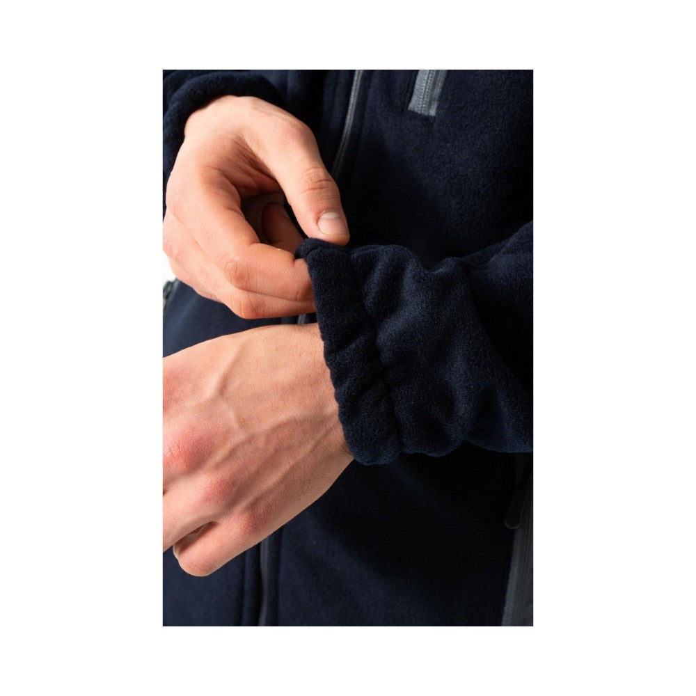 KANT Lüks Tam Fermuarlı 3 Cepli Polar Lacivert (300gr/m2)