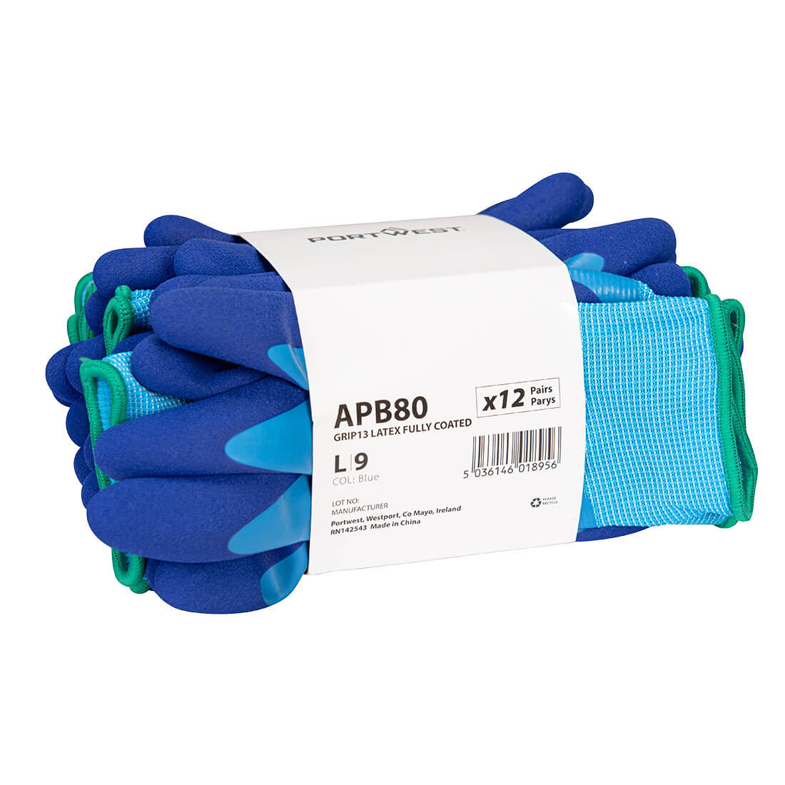Portwest APB80 Liquid Pro Essential Eldiven Mavi