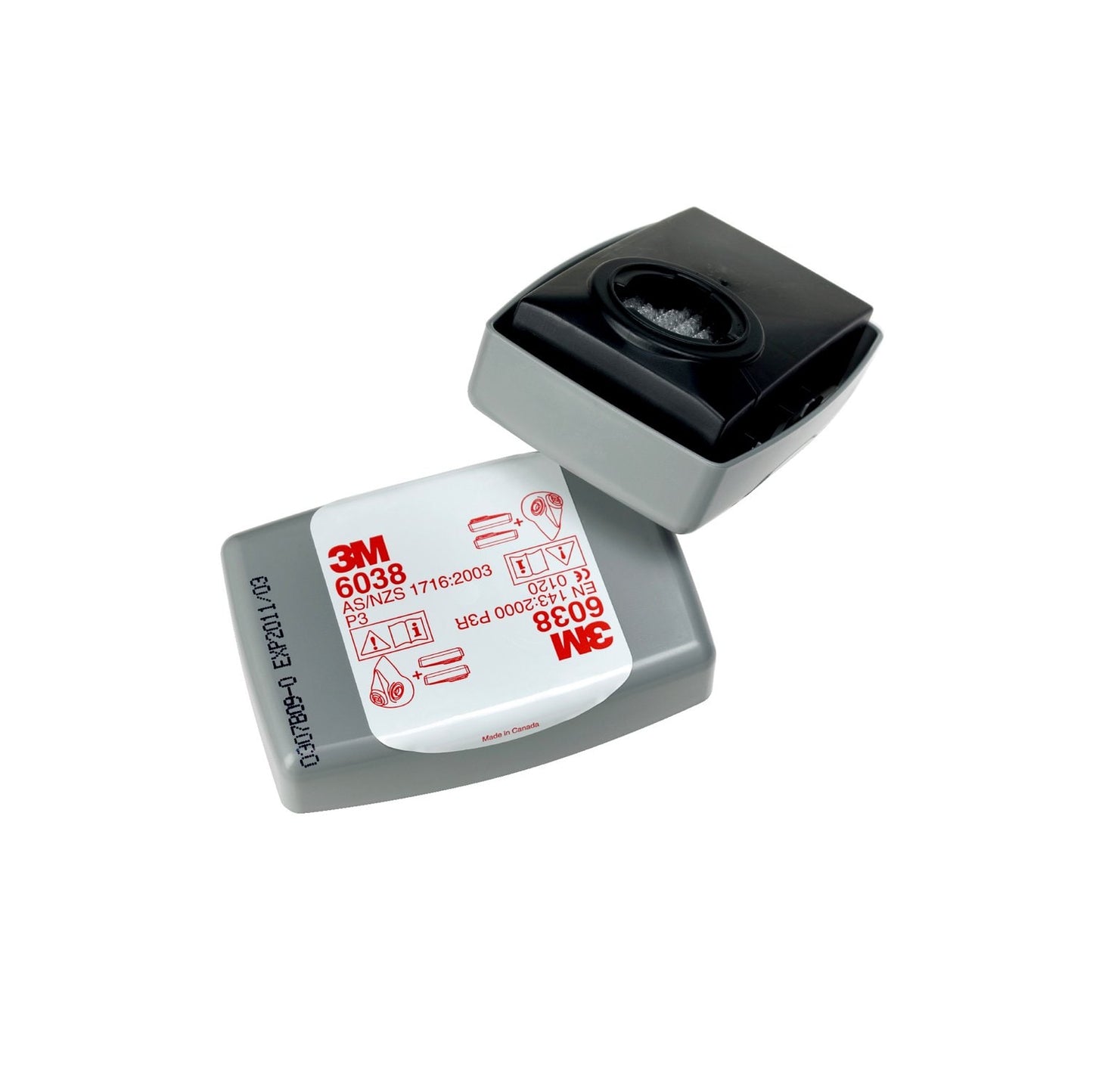 3M 6038 P3 Organik– Ozon Solo Filtre (1 Çift)