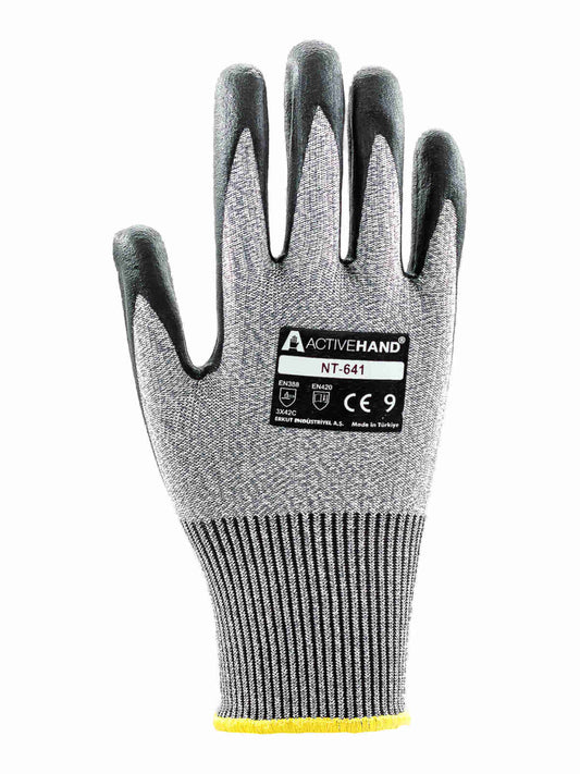 Activehand NT-641 Yüksek Performanslı Nitril Kaplı Eldiven
