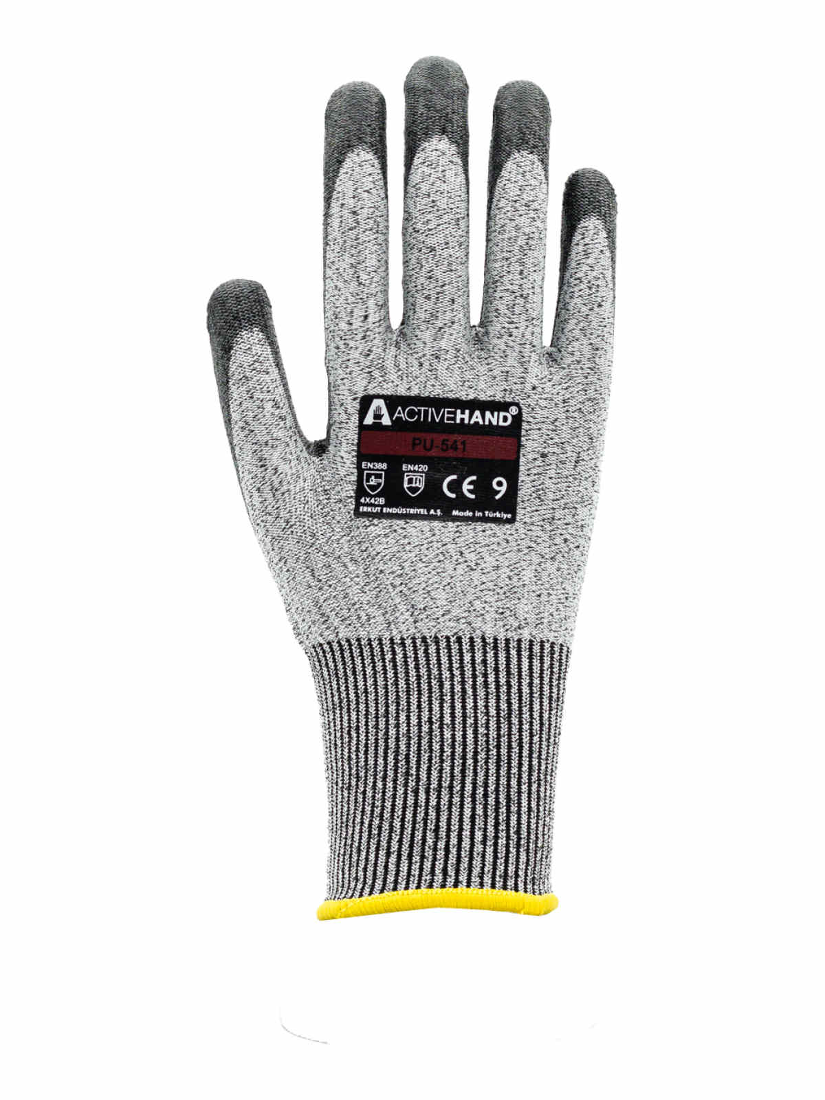 Activehand PU-541 B Seviye Kesilme Dirençli PU Kaplı HPPE Eldiven