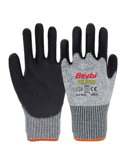 Beybi CL300 Lateks Kaplı Kesilmeye Dirençli Eldiven