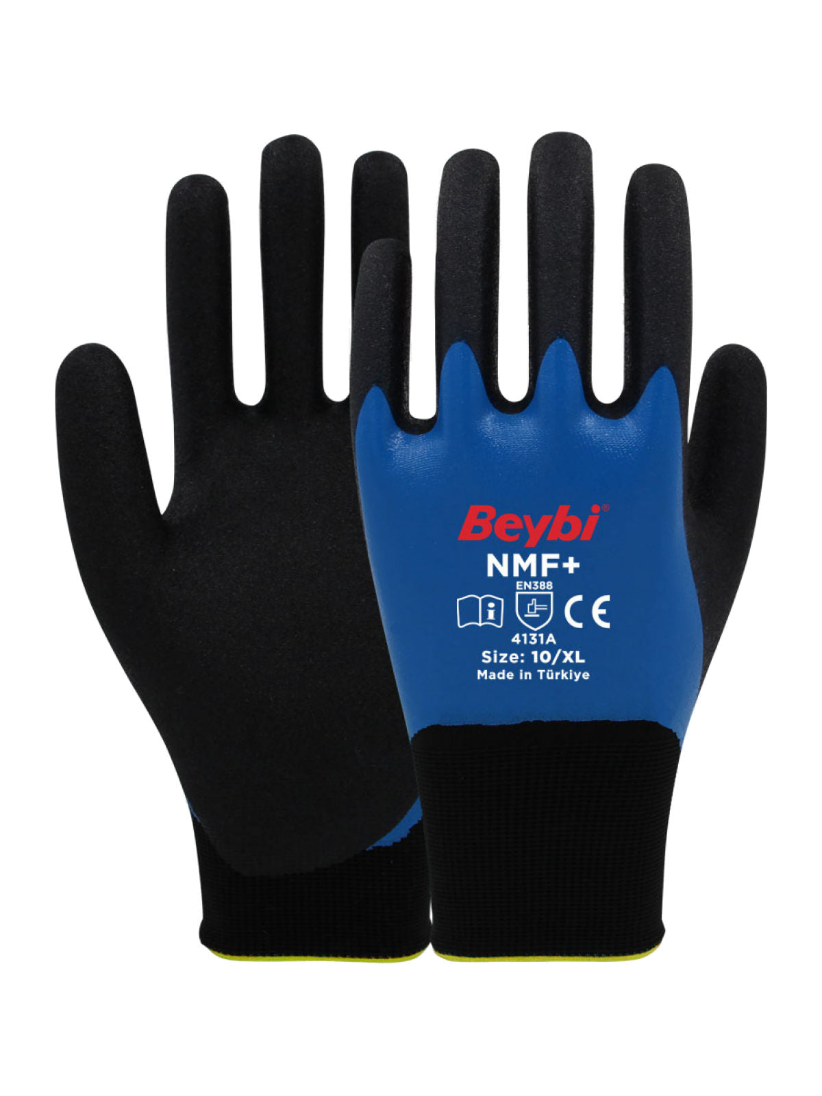 Beybi NMF PLUS Tam Kaplı Mikro Köpük Nitril Eldiven