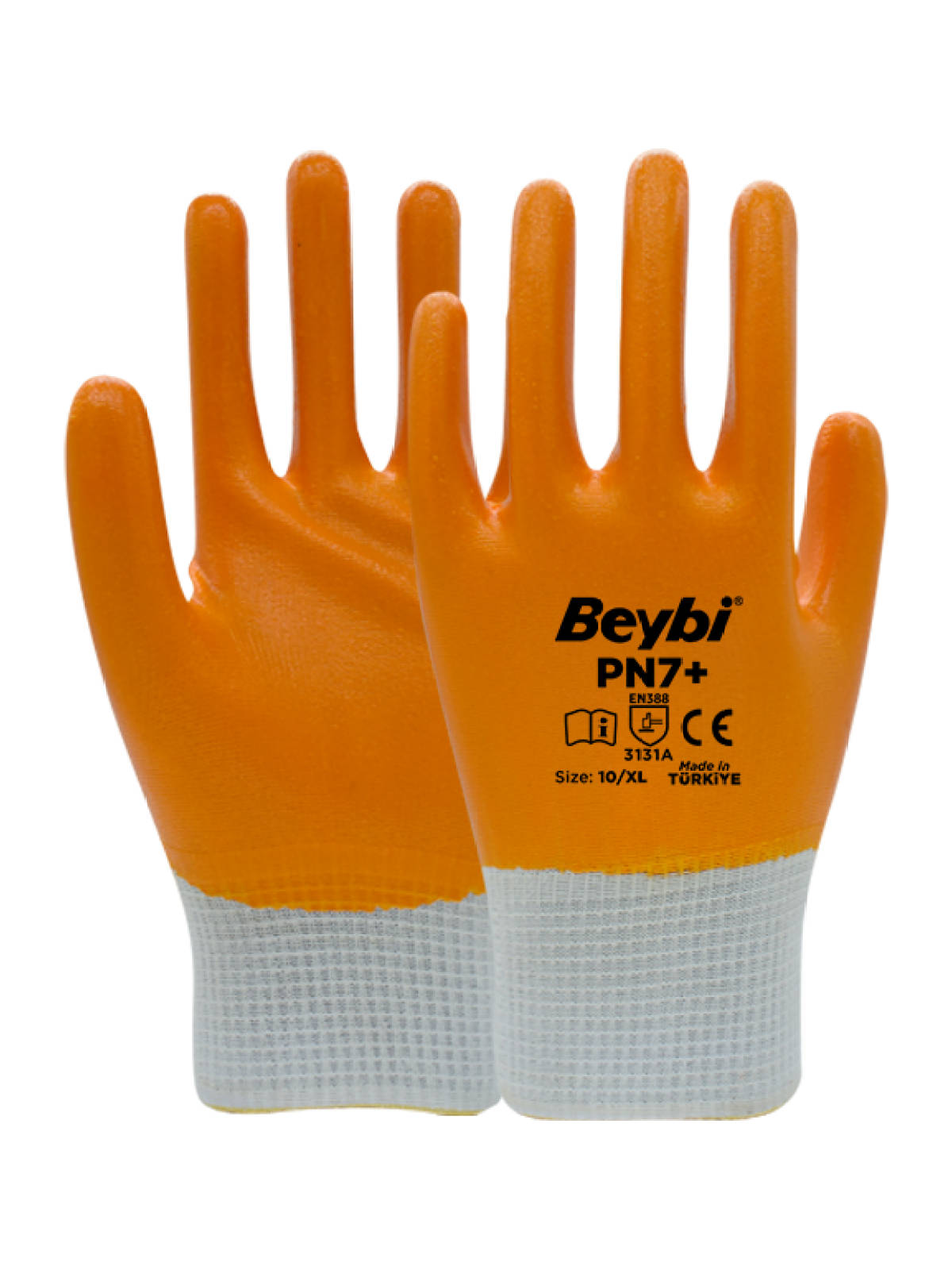 Beybi PN7 PLUS Polyester Örme Nitril Eldiven