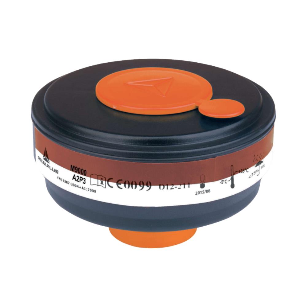 Delta Plus M9000 A2 P3 Tam Yüz Maske Çok Amaçlı Filtre (1 Adet)