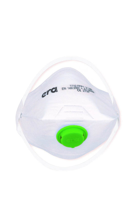 Era 1110 V FFP1 NR Ventilli Katlanır Toz Maskesi (25 Adet/Paket)