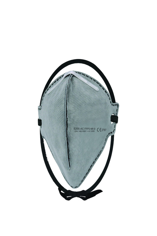 Era 5200 AC FFP2 NR D Ventilsiz Aktif Karbon Toz Maskesi (1 Adet)