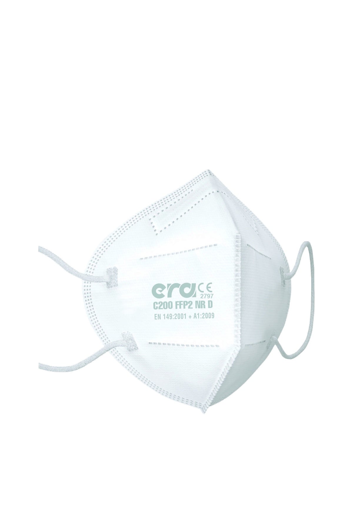 Era C200 FFP2 NR D Ventilsiz N95 Toz Maskesi (10 Adet/Paket)