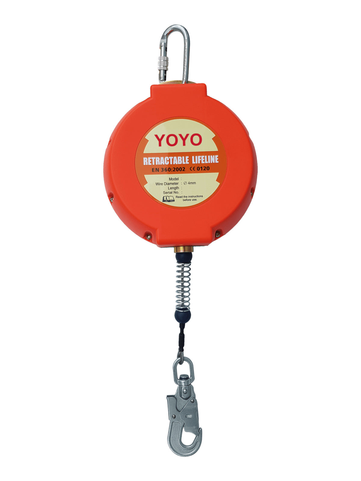 Karam KD30 Geri sarımlı Düşüş Durdurucu Çelik Halatlı 30 mt. (YOYO) HARU