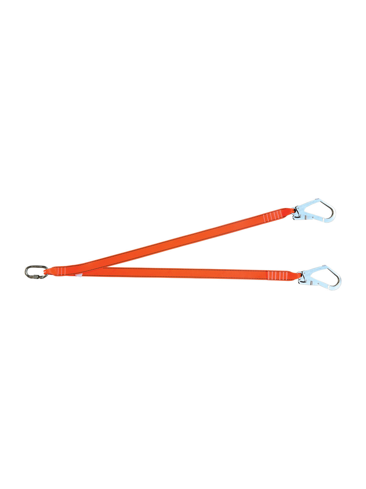 Karam KI261 Çift Kollu Kolon Halatlı Lanyard Büyük Kancalı