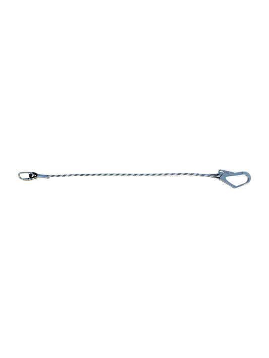 Karam KI288 Kemer Sabitleme Halatı Statik Lanyard karabinalı ve büyük kancalı