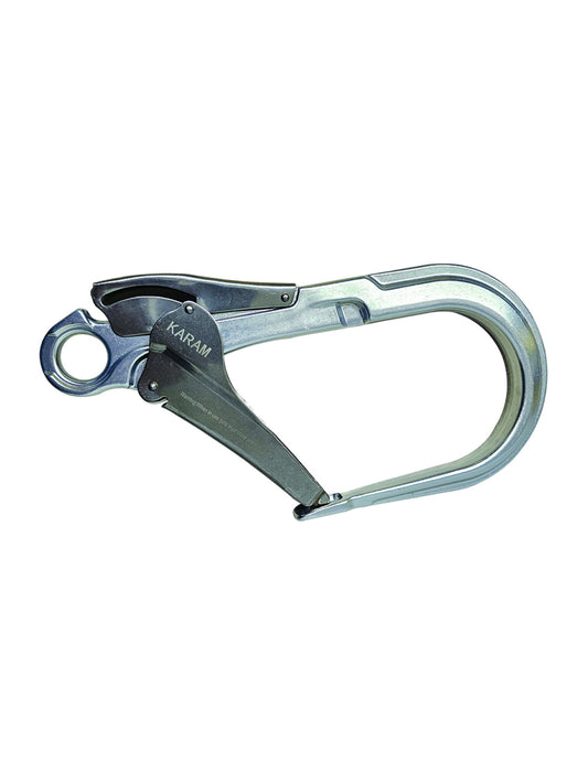 Karam KK138 Büyük Alüminyum Çift Emniyetli Kanca 110mm