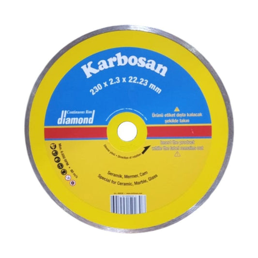 Karbosan 950230 Süretkli Elmas Kesici 230x2.3x22