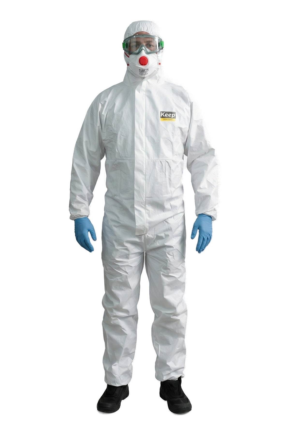 Keep Coverall Lamine Kimyasal Tek Kullanımlık Tulum (Tip 5/6)