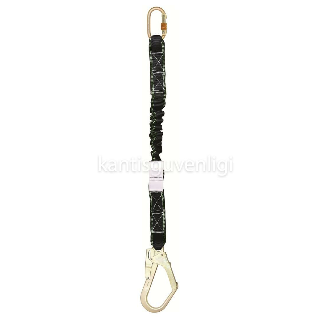 Ki 398 Tek Kol 1.20 Mt Karabinalı Elastik Lanyard 1.2 Metre