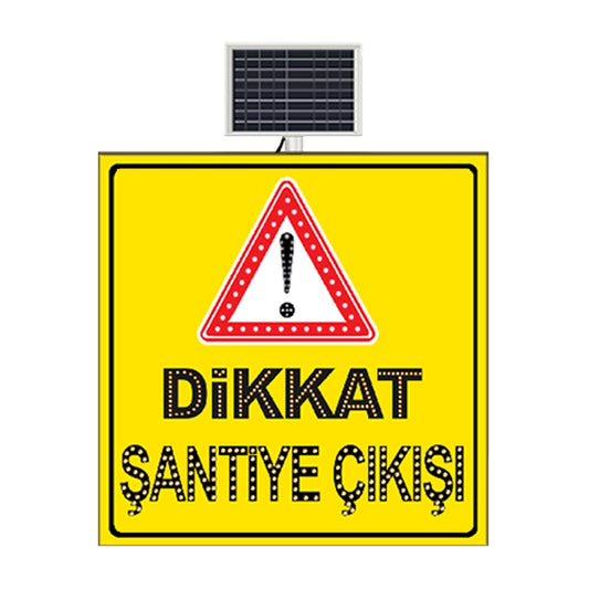 MFK 9644 Dikkat Şantiye Çıkışı
