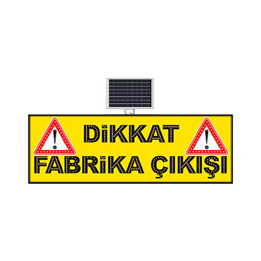 MFK 9653 Dikkat Fabrika Çıkışı