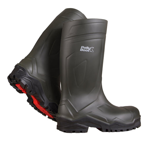 Polly Boot X-Power S5 Kompozit Burunlu İş Çizmesi (Yeşil-Siyah)