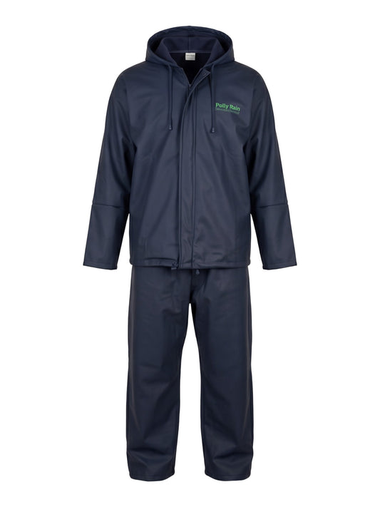 Polly Rain PR1001 PVC Alt-Üst Takım Yağmurluk (Lacivert)