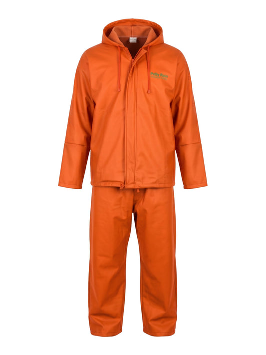 Polly Rain PR1001 PVC Alt-Üst Takım Yağmurluk (Turuncu)