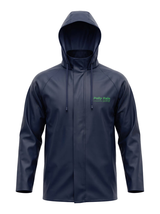 Polly Rain PR1002 PVC Tek Ceket Yağmurluk (Lacivert)