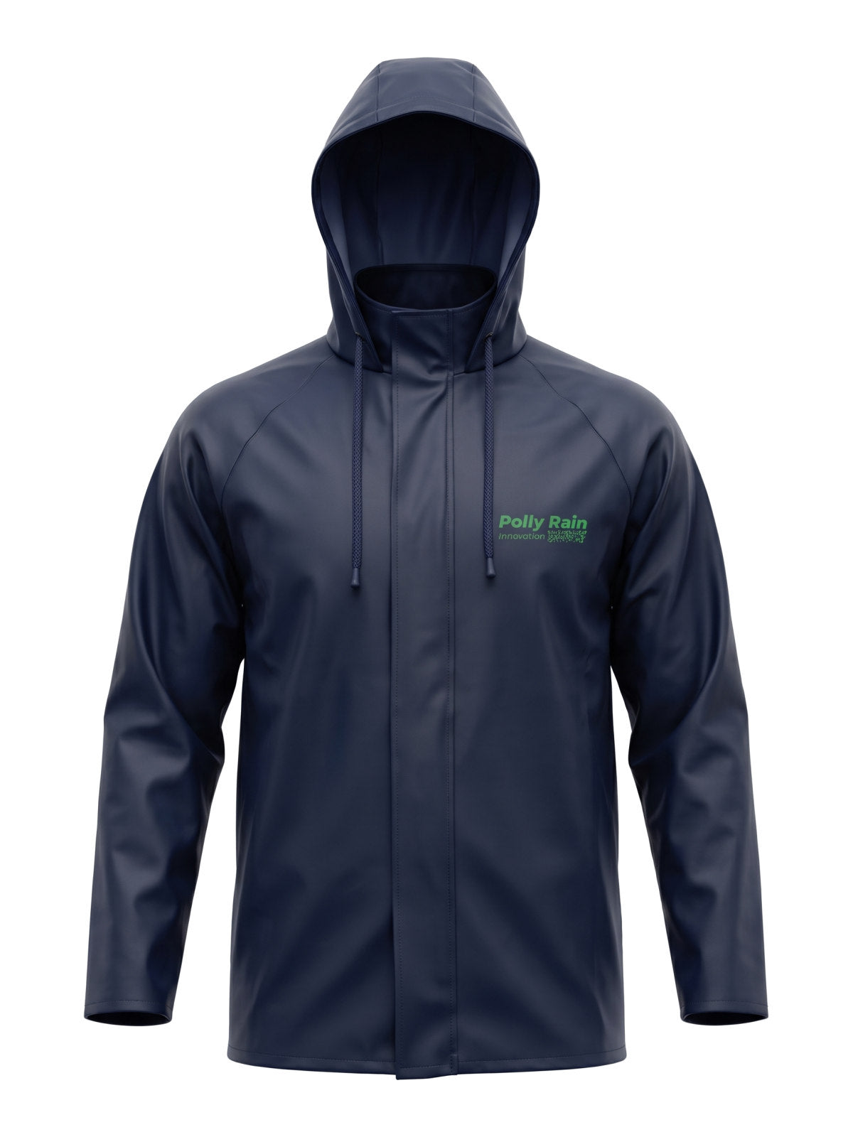 Polly Rain PR1002 PVC Tek Ceket Yağmurluk (Lacivert)