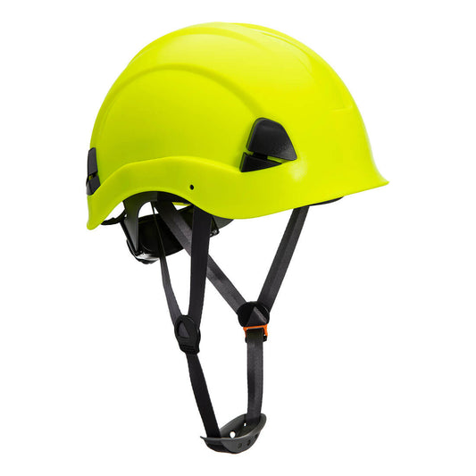 Portwest PS53 Dayanıklı yükseklik kaskı Sarı