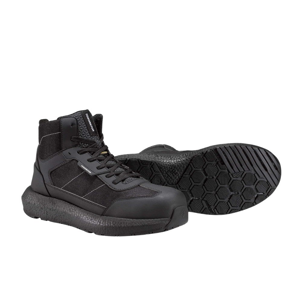 Toworkfor ZERO ALL BLACK BOOT S3S WPA ESD SR İş Botu